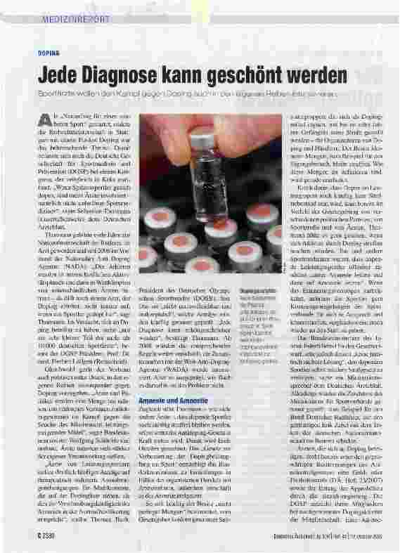 Vorschauseite 1: Jede Diagnose kann geschönt werden