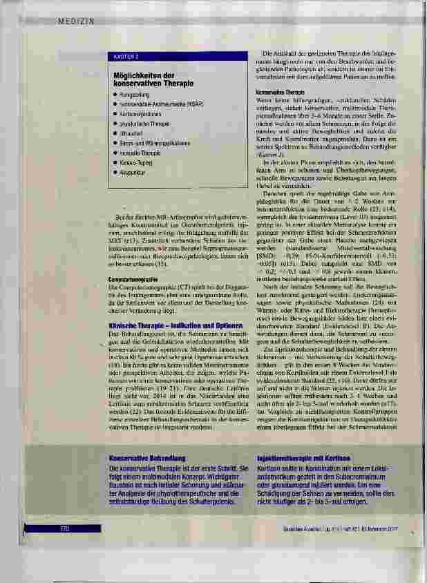 Vorschauseite 6: Impingementsyndrom der Schulter