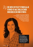 Vorschauseite 1: Eine kulturelle und fachliche Bereicherung.
