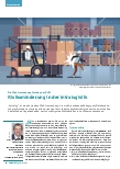 Vorschauseite 1: Risikominderung in der Intralogistik