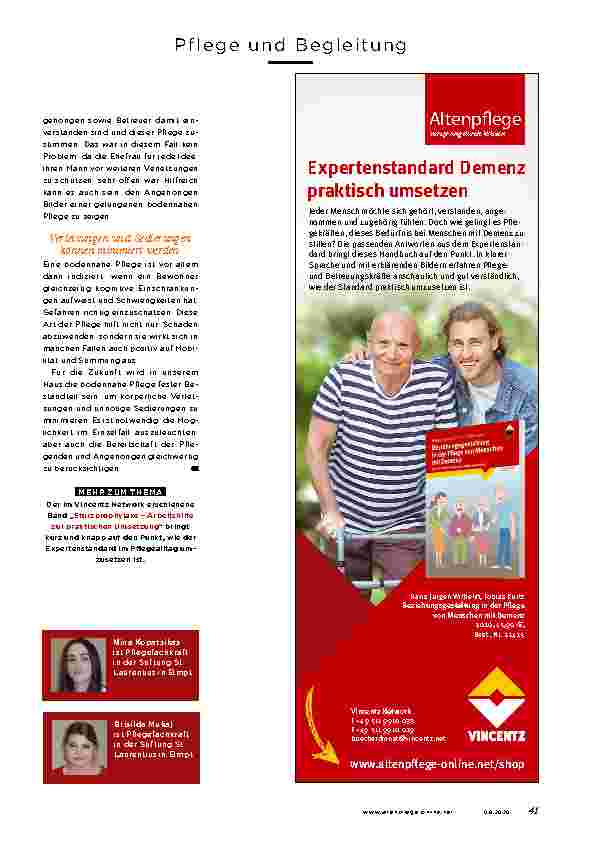 Vorschauseite 4: Eine etwas andere STURZPROPHYLAXE