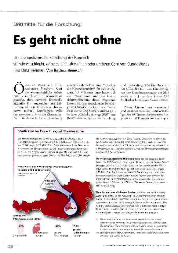 Vorschauseite 1: Es geht nicht ohne