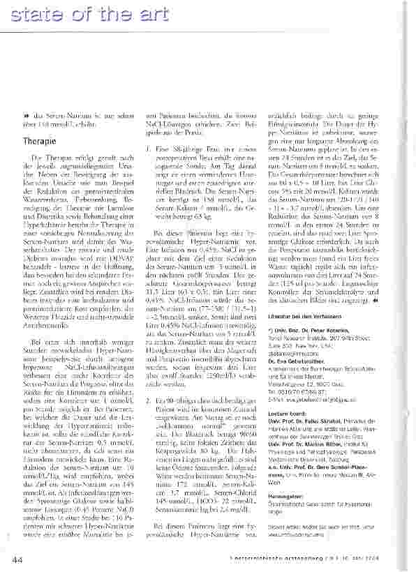 Vorschauseite 4: Hypernatriämie