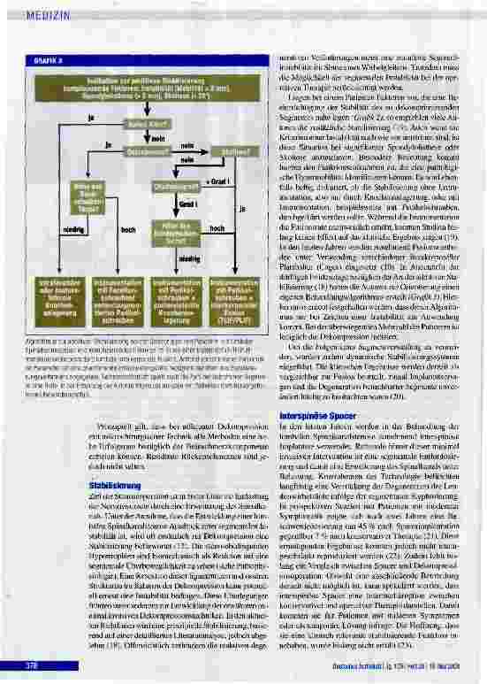 Vorschauseite 6: Die degenerative lumbale Spinalkanalstenose