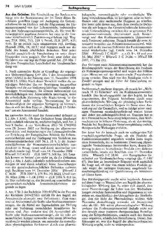 Vorschauseite 3: Abgrenzung von Arzneimittel/Lebensmittel und Nahrungsergänzungsmittel - Weihrauch H 15 Tabletten -