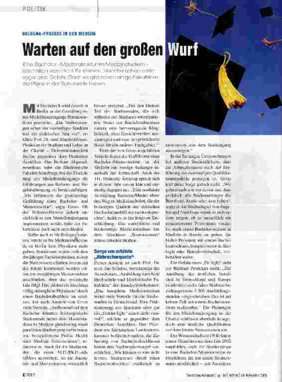 Vorschauseite 1: Warten auf den großen Wurf