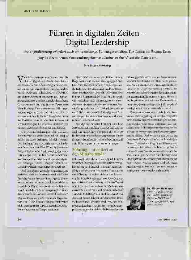 Vorschauseite 1: Führen in digitalen Zeiten - Digital Leadership