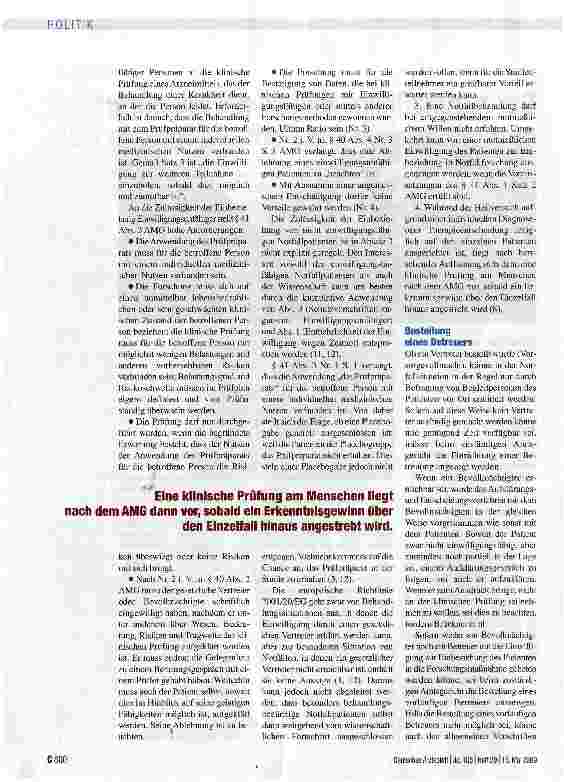 Vorschauseite 2: Der mutmaßliche Wille des Patienten