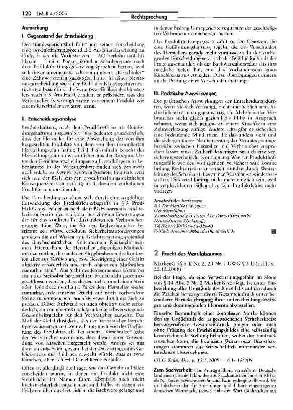 Vorschauseite 1: Frucht des Marulabaumes