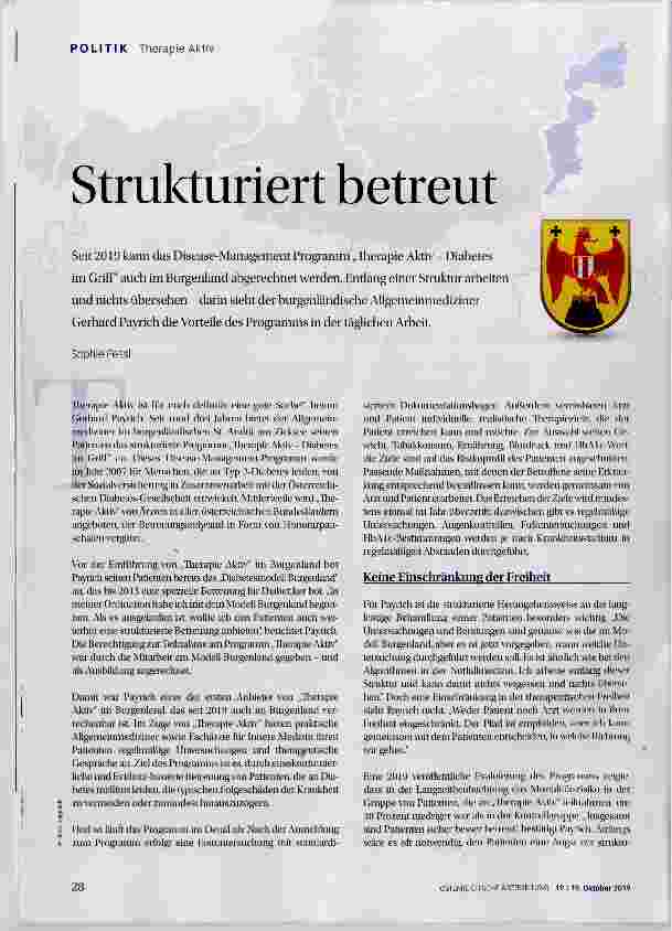 Vorschauseite 1: Strukturiert betreut