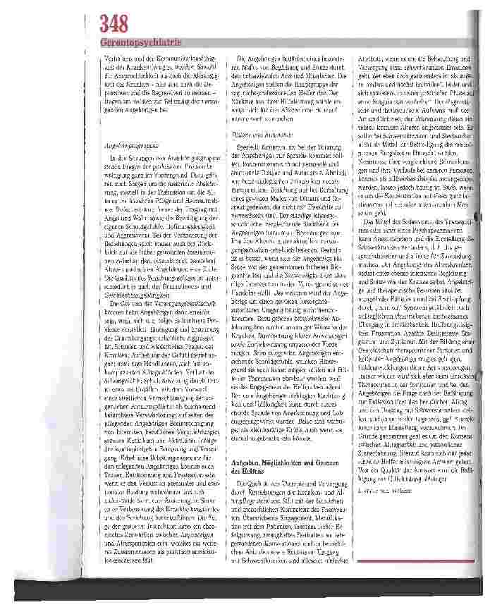 Vorschauseite 4: Strategien des Umgangs mit psychisch kranken Älteren (2): Depression, Schizophrenie und Suizidalität