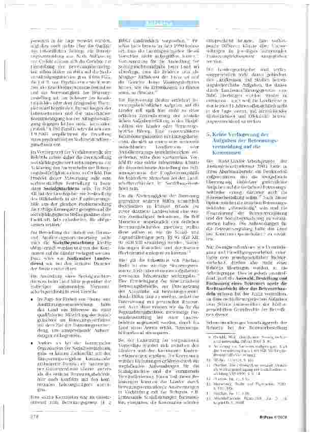 Vorschauseite 4: Einheitlichkeit der Aufgabenund Finanzverantwortung als Grundlage von Strukturreformen im Betreuungswesen
