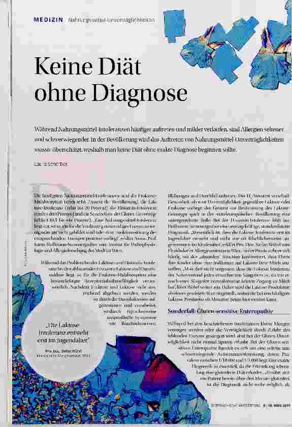 Vorschauseite 1: Keine Diät ohne Diagnose