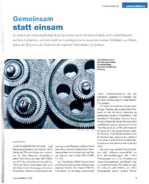 Vorschauseite 1: Gemeinsam statt einsam