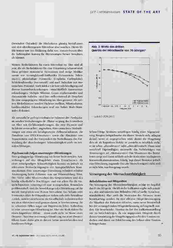Vorschauseite 5: Hörstörungen im Alter