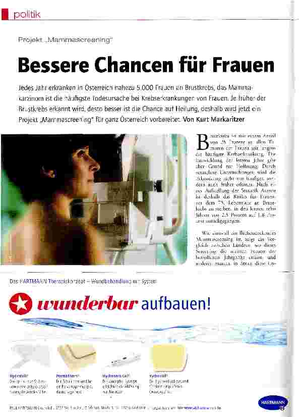 Vorschauseite 1: Bessere Chancen für Frauen