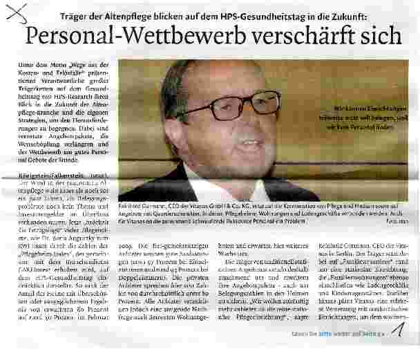 Vorschauseite 1: Personal-Wettbewerb verschärft sich