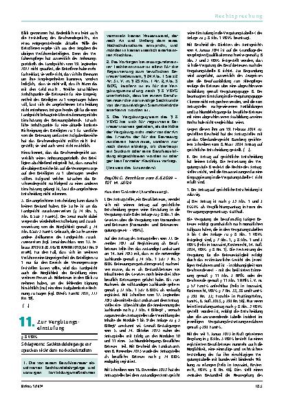 Vorschauseite 1: 11. Zur Vergütungseinstufung