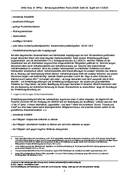 Vorschauseite 2: Junge Menschen mit entwicklungsbedingtem Unterstützungsbedarf – Ausschließliche Aufgabe der Jugendund Eingliederungshilfe?