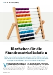 Vorschauseite 1: Klarheiten für die Stundensatzkalkulation