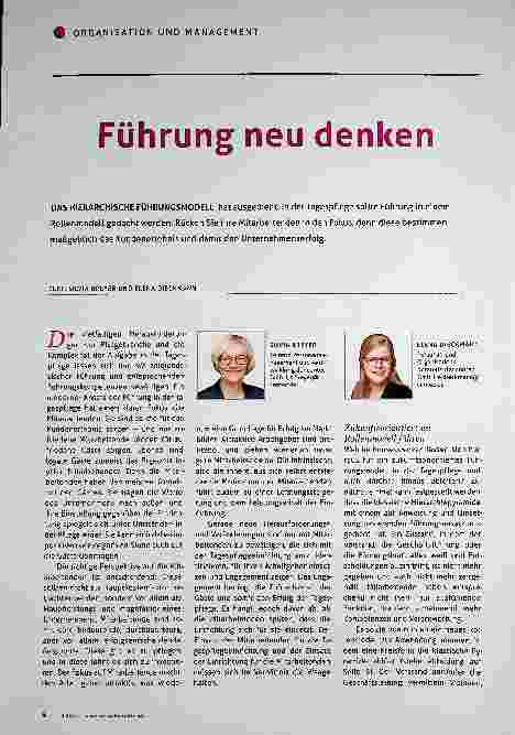 Vorschauseite 1: Führung neu denken