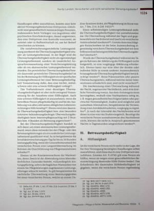 Vorschauseite 3: Versicherter und nicht versicherter Versorgungsbedarf