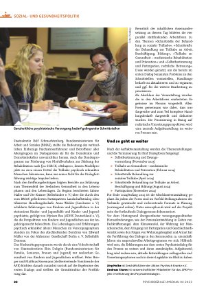 Vorschauseite 3: Der Psychiatriedialog und seine Fortführung Die Schnittstellen der Versorgung im Fokus