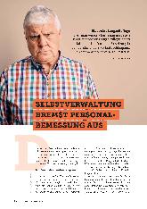 Vorschauseite 1: Selbstverwaltung bremst Personalbemessung aus