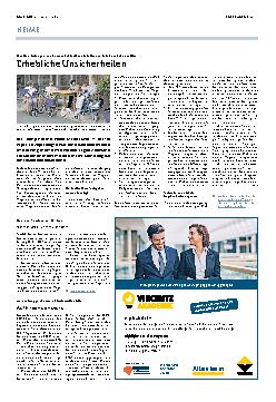 Vorschauseite 1: Wie Heimleitungen und Personal aktuell den Infektionsschutz handhaben sollten. Erhebliche Unsicherheiten.