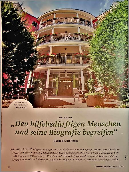 Vorschauseite 1: "Den hilfebedürftigen Menschen und seine Biografie begreifen"