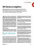 Vorschauseite 1: Mit Demenz umgehen