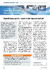 Vorschauseite 1: Digitalisierung 4.0 – auch in der Hauswirtschaft