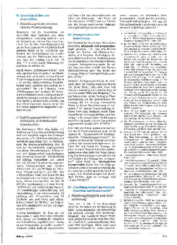 Vorschauseite 2: Die Auswirkungen der UN-Behindertenrechtskonvention auf das österreichische Sachwalterrecht