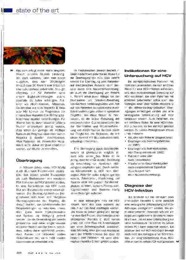Vorschauseite 3: Hepatitis C
