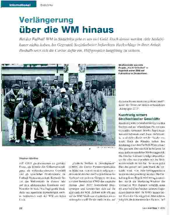 Vorschauseite 1: Verlängerung über die WM hinaus