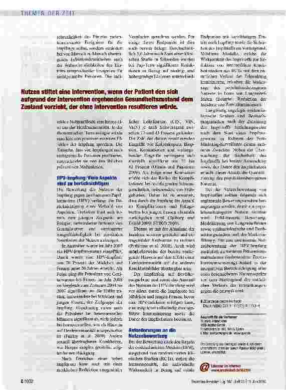 Vorschauseite 3: Nutzenbewertung aus verschiedenen Blickwinkeln