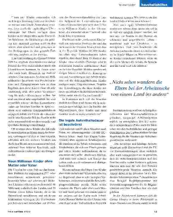 Vorschauseite 2: Die Kinder sind die unsichtbaren Opfer