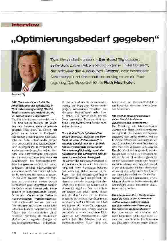 Vorschauseite 1: „Optimierungsbedarf gegeben