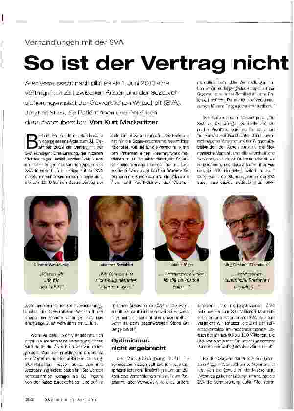 Vorschauseite 1: So ist der Vertrag nicht zu retten