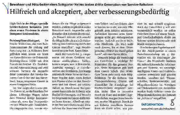 Vorschauseite 1: Hilfreich und akzeptiert, aber verbesserungsbedürftig