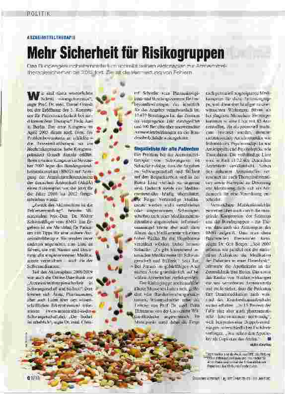 Vorschauseite 1: Mehr Sicherheit für Risikogruppen