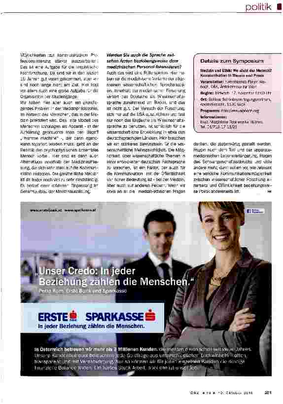 Vorschauseite 2: Medizin und Ethik: Wo steht der Mensch?