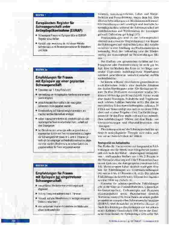Vorschauseite 4: Behandlung von Frauen mit Epilepsie