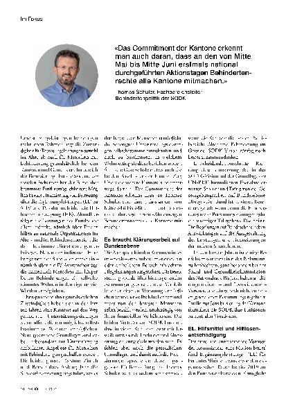 Vorschauseite 2: Der Bund ist ein wichtiger Taktgeber.