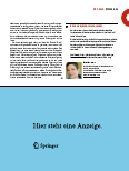 Vorschauseite 4: Dialyse – Arbeiten zwischen Mensch und Maschine