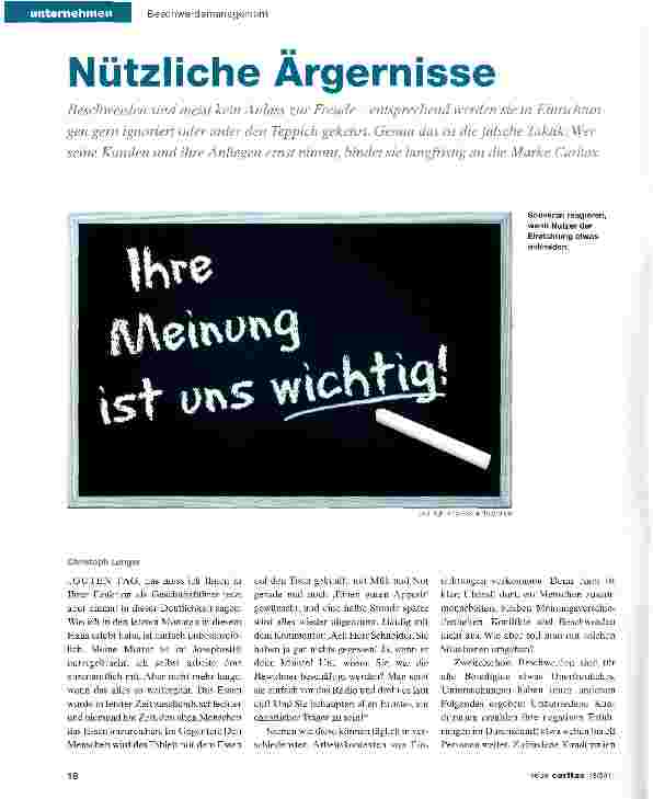 Vorschauseite 1: Nützliche Ärgernisse
