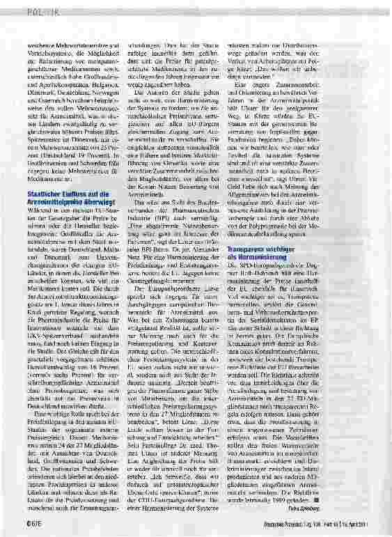 Vorschauseite 2: Schwieriges Unterfangen