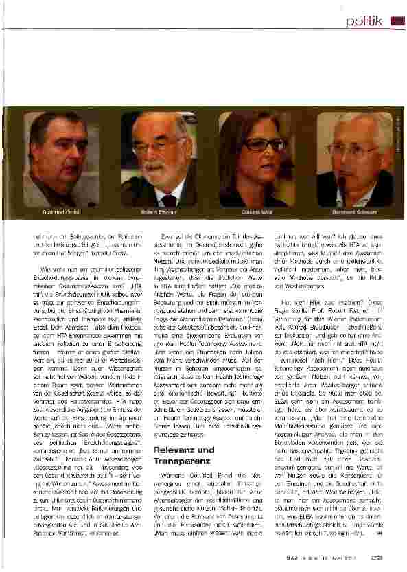 Vorschauseite 2: Was HTA wirklich kann