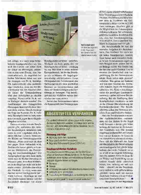 Vorschauseite 4: Wenn Arzte ihre Pflicht verletzen