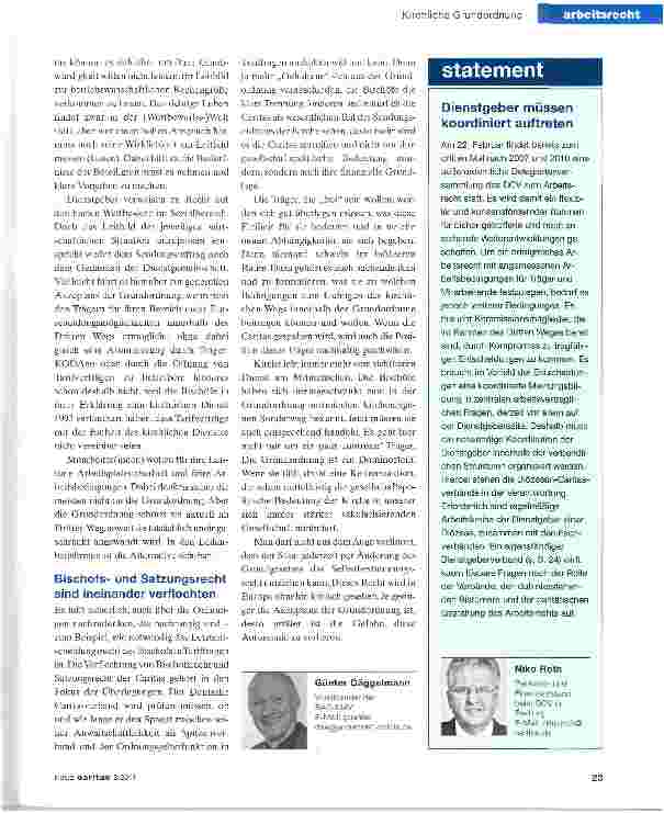 Vorschauseite 4: Wenn die Grundordnung fällt,droht eine Kettenreaktion
